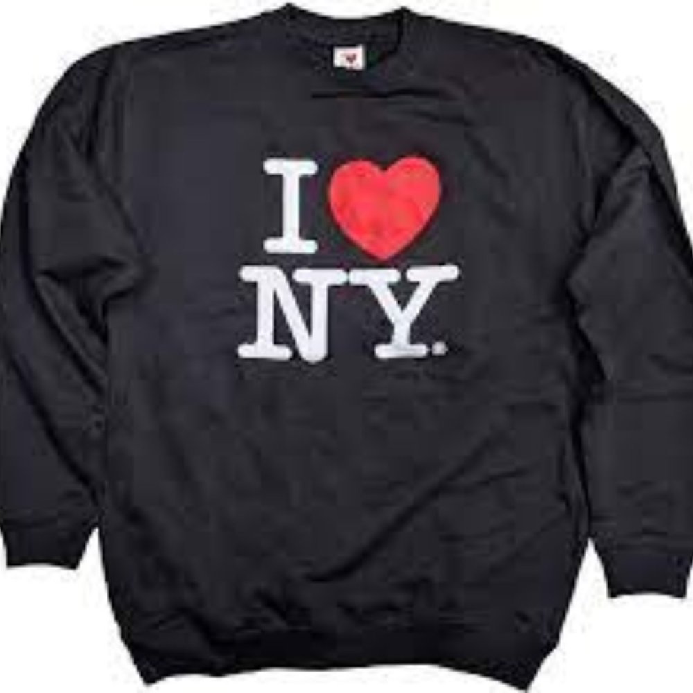 Iconic "I Heart NY" Crewneck Sweatshirt